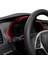 Pano Hız Göstergesi Çerçeve Düzeltir Etiket Seti Çıkartması Karbon Fiber Chevrolet Corvette C7 2014-2019 Araba Iç, Kırmızı (Yurt Dışından) 4