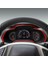 Pano Hız Göstergesi Çerçeve Düzeltir Etiket Seti Çıkartması Karbon Fiber Chevrolet Corvette C7 2014-2019 Araba Iç, Kırmızı (Yurt Dışından) 5