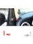 Araba Alüminyum Alaşımlı Dikiz Aynası Ayar Düğmesi Kapağı Mercedes Benz Smart 2016-2021 Oto Aksesuarları, Gümüş (Yurt Dışından) 4