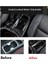 Nissan Navara Için NP300 2016-2019 Karbon Fiber Araba Ön Su Bardağı Tutucu Koruyucu Krom Çerçeve Trim Etiket Aksesuarları (Yurt Dışından) 3