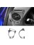 Lexus Is IS250 IS300 IS350C 2006-2012 Karbon Fiber Yan Hava Firar Çıkışı Kapak Trim Etiket Çıkartma Aksesuarları (Yurt Dışından) 5
