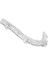 Ön Sol ve Sağ Tampon Üst Braketi Mitsubishi Outlander 2007 2008 2009 6400A587 6400A588 (Yurt Dışından) 5