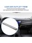 Araba Parlak Siyah Dashboard Yan Hava Firar Konut Çıkış Çerçevesi Dekoratif Kapak Trim Honda Vezel Hr-V Hrv 2021 2022 (Yurt Dışından) 5