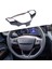 Ford Maverick 2022 Aksesuarları Için Araba Direksiyon Düğmesi Trim Çerçeve Koruması, Abs Karbon Fiber (Yurt Dışından) 2