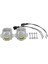 2 Adet Melek Gözler Canbus 80 W LED Far Işaretleyici Ampuller Hata Ücretsiz -Bmw E90 E91 3 Serisi 2005-2008 Süper Beyaz (Yurt Dışından) 1