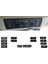 14 Düğme Anahtar Kapağı Araba Klima A/c Kontrol Paneli Anahtarı Düğmesi Anahtar Kapağı Bmw E39 E53 525I 530I 540I M5 X5 (Yurt Dışından) 2