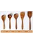 5 Parça Ahşap Pişirme Mutfak Servis Gereçleri Seti (Yurt Dışından) 2