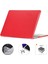 Macbook Air 15 Inç (2023) A2941 (Ab Versiyonu) Sert Pc Dizüstü Bilgisayar Kılıfı, Tpu Klavye Filmi + Toz Geçirmez Fişler-Kırmızı (Yurt Dışından) 2