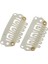 100 28MM Metal Çıtçıı Klipsler Atkı Saç I Için (Yurt Dışından) 2