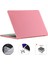 MacBook Air 13 Inç (2024) A2681 (M2)/A3113 (M3)/(2022) Kılıf Tpu Klavye Filmi Anti-Toz Fişleri-Pembe (Yurt Dışından) 2
