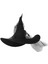 Gece Kulübü Sahne Performansı Temalı Parti Için Cadılar Bayramı Cadı Şapkası Geniş Kenarlı (Yurt Dışından) 1