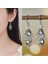 Gümüş Tarzı Kadınlar Için Uzun Sarkan Fırfırlı 925 Ayar Gümüş Ametist Peridot Safir Kristal Damlalı Küpe - Türkçe E-Ticaret Başlığı (Yurt Dışından) 2