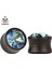 A-12MM Kubooz Moda Abanoz Zirkon Tasarım Kulak Tüneli ve Vücut Piercing Küpe 1 Çift (Yurt Dışından) 1