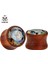 A-12MM Kubooz Moda Abanoz Zirkon Tasarım Kulak Tüneli ve Vücut Piercing Küpe 1 Çift (Yurt Dışından) 4