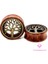 14 mm Topbrıght® Çift Ahşap ve Pirinç Hayat Ağacı Tünel Flesh Tünel Kulak Tüneli Küpe Takıları Earring Plugs (Yurt Dışından) 1