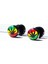 Çok Renkli Stil 1 Çift Bob Marley Kulak Çivisi Küpe Kanada Yaprak Çivisi Piercin Kulak Rasta Kulak Çivisi Raggae Jamaika Tragus Halka Monroe Kulak Kıkırdağı Çivisi Küpe Piercing (Yurt Dışından) 1