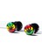 Çok Renkli Stil 1 Çift Bob Marley Kulak Çivisi Küpe Kanada Yaprak Çivisi Piercin Kulak Rasta Kulak Çivisi Raggae Jamaika Tragus Halka Monroe Kulak Kıkırdağı Çivisi Küpe Piercing (Yurt Dışından) 2