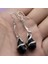 Stil 16 Lüks Moda Wometerling Gümüş Kristal Dangle Cz Küpe Takı Karşılık Gelen Resim Için Stil Seçimi (Yurt Dışından) 4