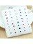 Çok Renkli Stil 0,3 cm 20 Çift Paket Moda Çok Renkli Yuvarlak Taşlı Kristal Plastik Küpe Kadın Kızlar Alerjiye Uygun Küpe Takı (Yurt Dışından) 1