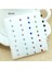 Çok Renkli Stil 0,3 cm 20 Çift Paket Moda Çok Renkli Yuvarlak Taşlı Kristal Plastik Küpe Kadın Kızlar Alerjiye Uygun Küpe Takı (Yurt Dışından) 4