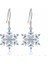 Gümüş Tarzı Jewelrypalace Promosyon 1.54CT Doğal Mavi Topaz Asma Küpe 100% Gümüş Kar Tanesi Moda Takı Kadınlar Için (Yurt Dışından) 1