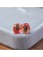 Pembe & Sarı Tarzı Gümüş Şık 1.25CT Oval Kesim Bicolor Karpuz Kırmızı Yeşil Turmalin Doğal Değerli Taş Küpe Gümüş Gelin Düğün Takı Hediye (Yurt Dışından) 1