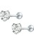 Beyaz Stil 8 mm 16G Moda Kalp Şekilli Kübik Zirkon Paslanmaz Çelik Küpe 4 Renkli Helix Conch Kıkırdak Delme Kadınlar Moda Takı (Yurt Dışından) 1