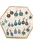 No.13 Boyutu Kadınlar Için Retro Boho Çiçek Boncuklu Yaprak Düşen Küpe Moda Takılar Geometrik Desenli Yuvarlak Küpeler (Yurt Dışından) 2