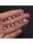 Gümüş Tarzı No.2 Boyutu 1 Adet Çeşitli Kristal Çiçek Kıkırdak Piercing Helix Takı Paslanmaz Çelik Cz Kulak Iğnesi Tragus Kıkırdak Conch Küpe Iğnesi (Yurt Dışından) 1