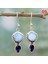 No.9 Boyutu Kadınlar Için Vintage Gümüş Küpe Gökkuşağı Ay Taşı Küpe Ametist&peridot&inci Asılı Küpeler Düğün Gelin Takı Hediye (Yurt Dışından) 1