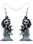 Kırmızı Stil Kadın Kızlar Için Halloween Korkunç Gülümseme Oyuncak Zombi Küpe Dangle Hoops Punk Takı Parti Kostümleri Hediye Şıklıklar (Yurt Dışından) 2