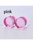 Pembe Tarzı 22 mm 1 Çift Renkli Akrilik Kulak Tünelleri Ölçü Kulak Genişletici Fişler Genişletici Küpe Delme Ölçüleri Için Fişler (Yurt Dışından) 1