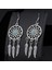 Kadınlar Için Geometrik Dreamcatcher Düşen Küpe Femme Dream Catcher Turkuaz Takı Brincos (Yurt Dışından) 5