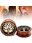 8 mm Topbrıght® Çift Ahşap ve Pirinç Hayat Ağacı Tünel Flesh Tünel Kulak Tüneli Küpe Takıları Earring Plugs (Yurt Dışından) 5