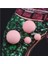Pembe Tarzı Yeni Maxi Çift Taraflı Büyük Top Inci Küpe Basit Stil Şeker Renk Kauçuk Toka Küpe Kadın Aksesuarları Bijoux (Yurt Dışından) 1