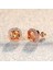 Mavi Stil 925 Ayar Gümüş 7mm Prenses Kare Kesim Safir Topaz Ametist Zümrüt Puset Küpe Doğum Taşı Kristal Pençe Küpe Vida Geri Küpe (Yurt Dışından) 4
