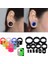 Yeşil Stil 25 mm 1 Çift Ince Esnek Silikon Kulak Derisi Tünel Takıları Kulak Takıları Kulak Delikleri Earskin Earlets - (Yurt Dışından) 2