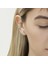 Gümüş Tarzı 3 Sıra Kadınlar Için 18K Kristal Zirkon Çok Katmanlı Kulak Klipsi Küpe - Delme Yok (Yurt Dışından) 5