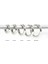 Gül Altın Tarzı 7 mm Kadınlar Için Gerçek Gümüş Halka Küpe Piercing Küpe Yuvarlak Daire Küpe Takı Pendientes (Yurt Dışından) 2