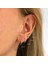 Gül Altın Tarzı 7 mm Kadınlar Için Gerçek Gümüş Halka Küpe Piercing Küpe Yuvarlak Daire Küpe Takı Pendientes (Yurt Dışından) 4