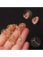 Gül Altın Tarzı D 925 Gümüş ve Rose Altın Helix Kıkırdak Sahte Piercing Takı Ayarlanabilir Zirkon Kulak Manşet Piercing Olmayan Manşet Küpe (Yurt Dışından) 1