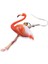 Kadınlar Için Akrilik Flamingo Küpe Desenli Damla Asılı Hayvan Takıları Moda Aksesuarları Şık Hediyeler (Yurt Dışından) 5