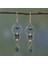 Turkuaz Tarzı Vintage Küpe Wometerling Gümüş Sallantılı Küpe Beyaz Safir Küpe Turkuaz Takı Doğal Aytaşı Küpe Uzun Küpe Boho Küpe Taş Küpe Turkuaz Küpe Kadınlar Için (Yurt Dışından) 2
