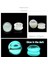 20 mm 1 Çift Akrilik Kulak Tüneli Aydınlatmalı Sıvı Içegeçen Saddle Plugs Ölçüleri Vücut Delme Koyu Kulağı Genişletici Parlatıcı Körüğü YUHME137F (Yurt Dışından) 3