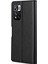 Xiaomi Redmi Için Note 12 Pro 4g/11 Pro 4g (Mediatek)/note 11 Pro 5g (Qualcomm) Litchi Cilt Stand Deri Cüzdan Kılıf Damla Geçirmez Manyetik Toka Cep Telefonu Koruyucu Kabuk Black (Yurt Dışından) 4