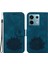 Xiaomi Redmi Note 13 Pro 5g Kılıf Kapak Koruyucu Deri Telefon Kapağı Lotus Baskılı-Mavi Için (Yurt Dışından) 1