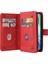 Çok Fonksiyonlu Serisi Xiaomi Redmi 13 5g/13 4g Telefon Kılıfı Fermuar Cüzdan Deri Stand Kapağı-Kırmızı (Yurt Dışından) 2