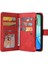 Çok Fonksiyonlu Serisi Xiaomi Redmi 13 5g/13 4g Telefon Kılıfı Fermuar Cüzdan Deri Stand Kapağı-Kırmızı (Yurt Dışından) 3