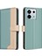Bınfen Renk Xiaomi Poco X6 5g Kılıf Deri Standlı Telefon Kapağı-Yeşil (Yurt Dışından) 1