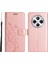 Xiaomi Redmi Için 14C 4g Kılıf Desen Baskı Pu Deri Telefon Cüzdan Kapak Kayış-Gül Altın (Yurt Dışından) 1